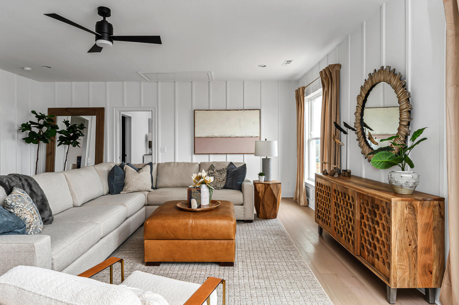 Fabric Sectional Sofas