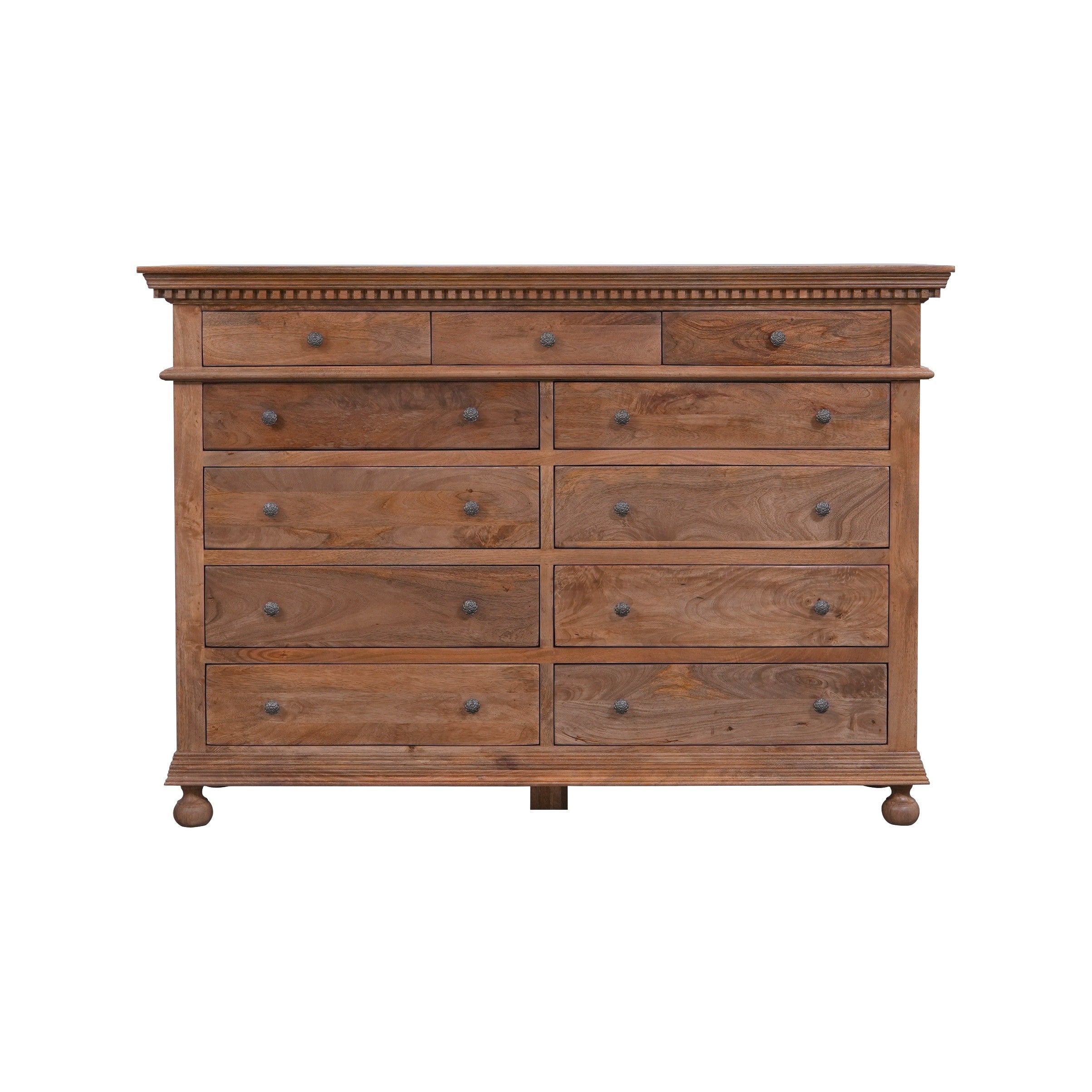 restoration hardware dresser St. James 11-Drawer Dresser Washed Walnut