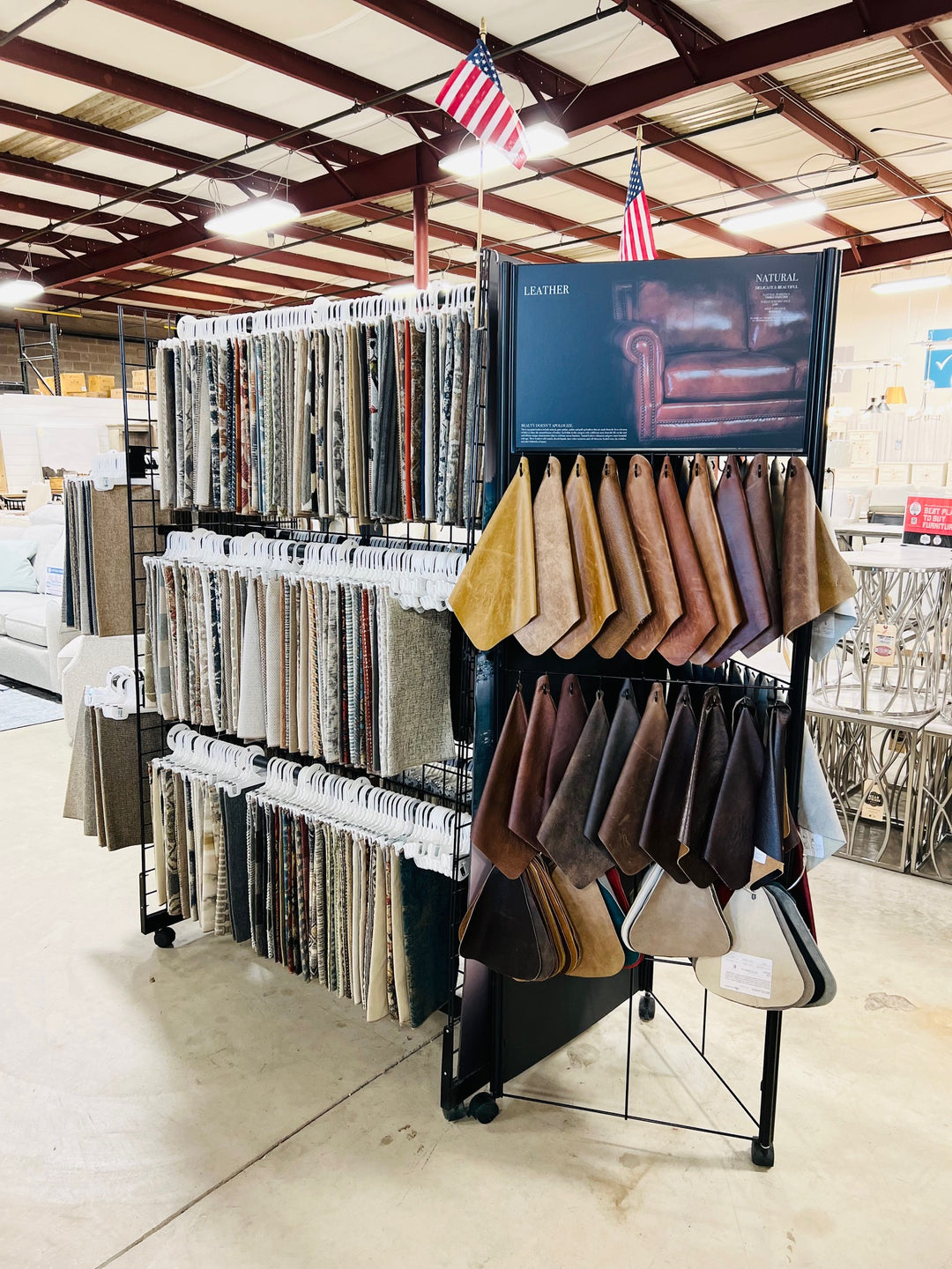 Mayo Furniture Collection Custom Leather Sectional 2424L