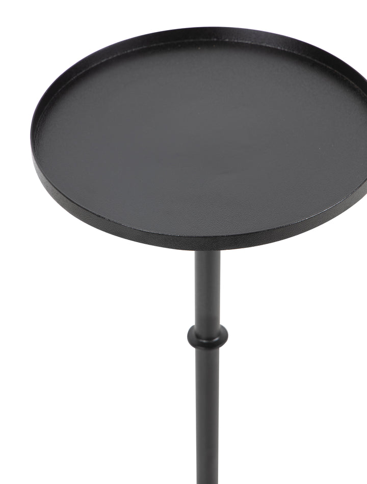 Black cast iron top on a white background.