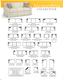 Four Seasons Alexandria Custom Upholstery Collection (Sofa, Chair, Sectional and More)