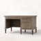 The Fox & Roe Maison Desk in Wire Brush Salvage Grey Finish