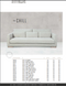 The Chill Custom Sofa by Younger Furniture 62530