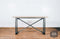 The Fox & Roe Axel Console Table in Wire Brush Vintage & Natural Finish