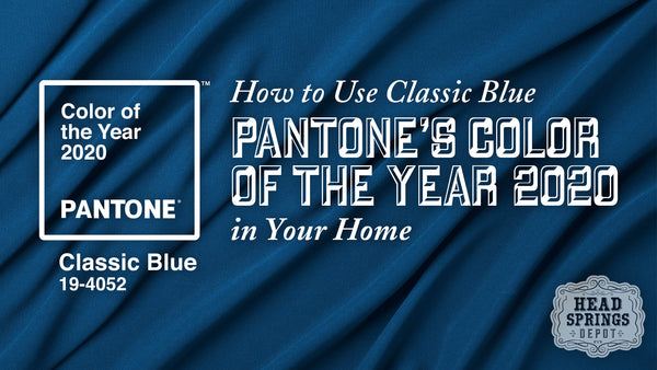 how to use classic blue in your home