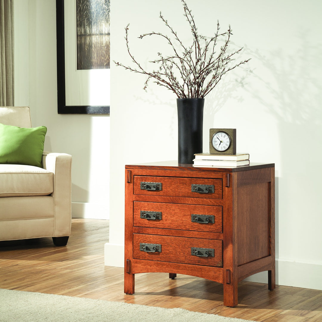 Mavin Amish Custom Furniture American Craftsman Nightstand