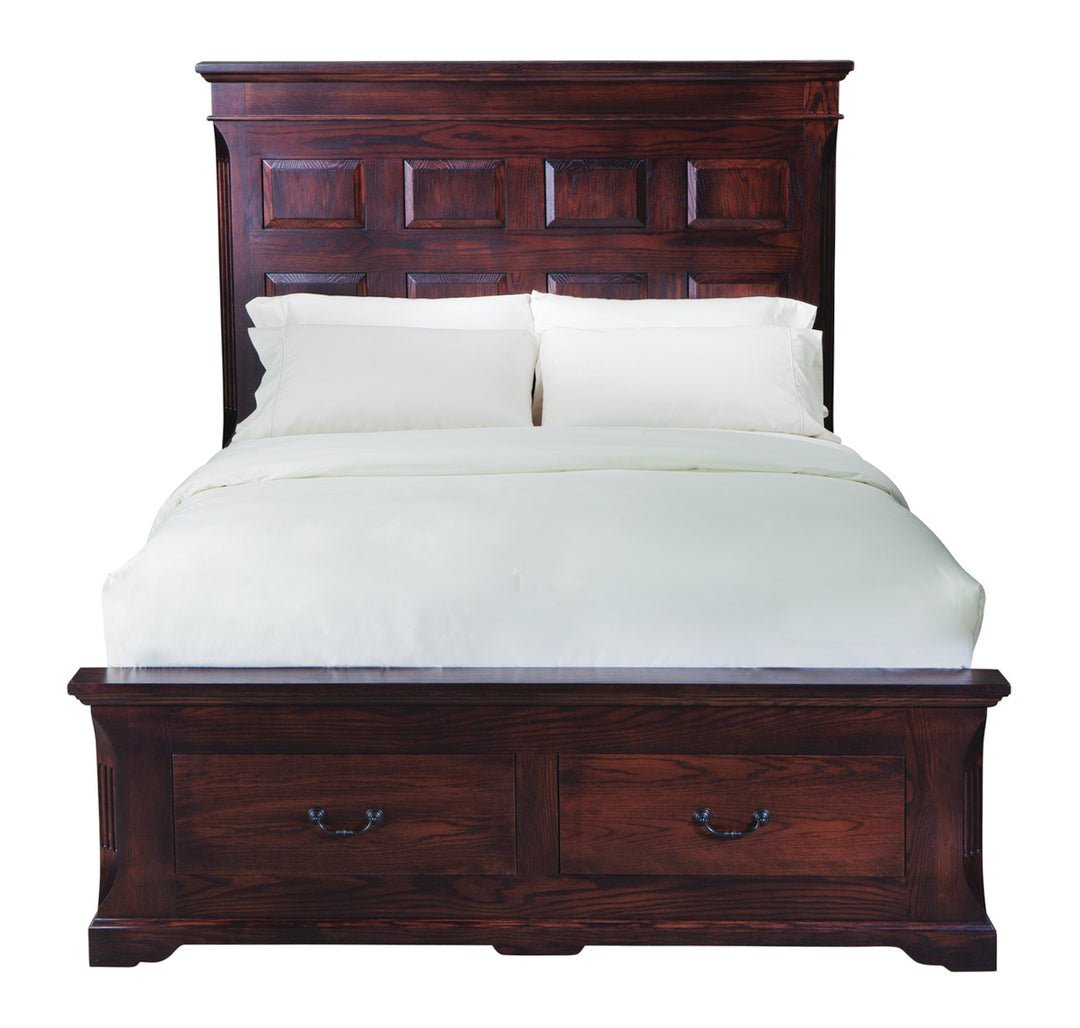 Mavin Amish Custom Furniture Longmeadow Queen Panel Bed
