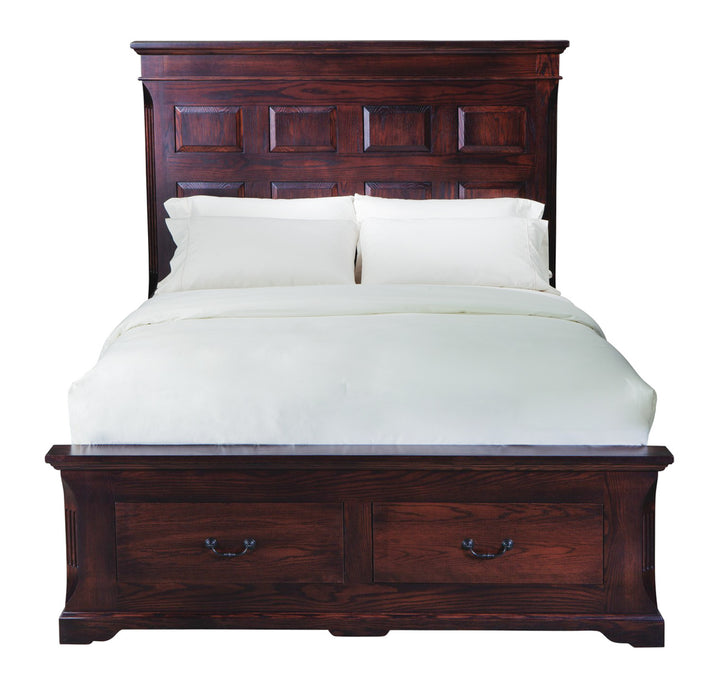 Mavin Amish Custom Furniture Longmeadow Queen Panel Bed