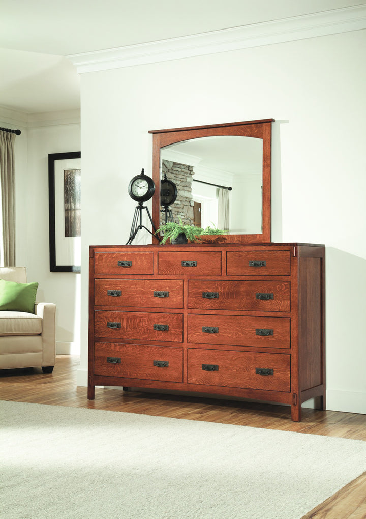 Mavin Amish Custom Furniture American Craftsman Dresser