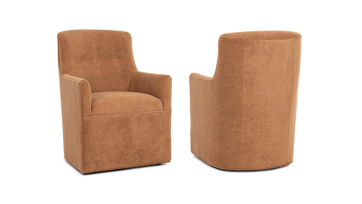 Smith Brothers SBD105 Fabric Arm Chair