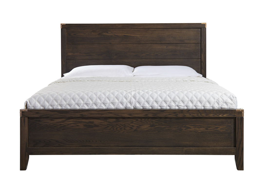 Mavin Amish Custom Furniture Saybrook King Plank Panel Bed