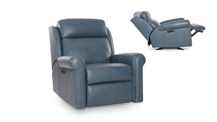 Smith Brothers SBM100 Style Leather Recliner