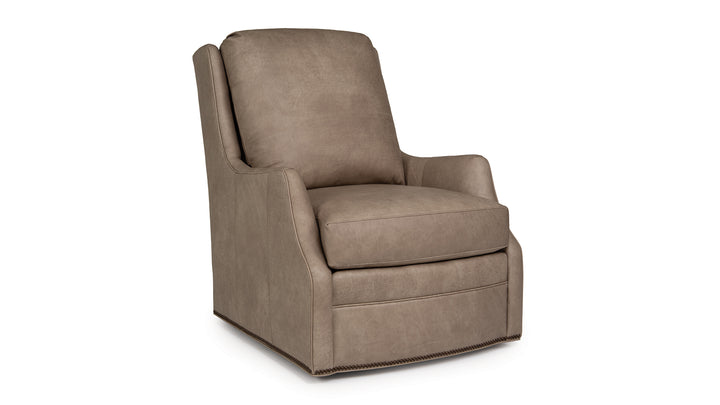 Smith Brothers SB544 Leather Swivel Chair