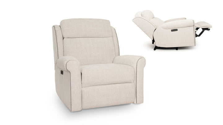Smith Brothers SBM100 Style Fabric Recliner