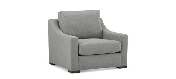 The Spring Slope Up Arm Custom Chair by Younger Furniture 64109