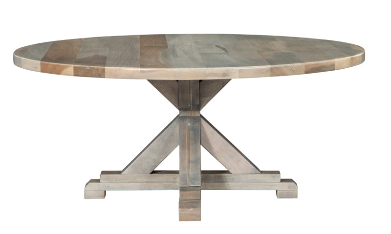 Mavin Amish Custom Furniture Barley Round Coffee Table