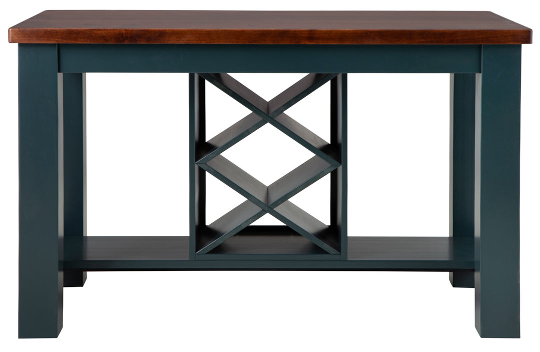 Mavin Amish Custom Furniture Kiawah + Wine Rack Dining Case