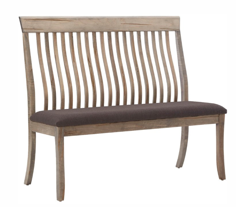 Mavin Amish Custom Furniture Hannah Backed Benches