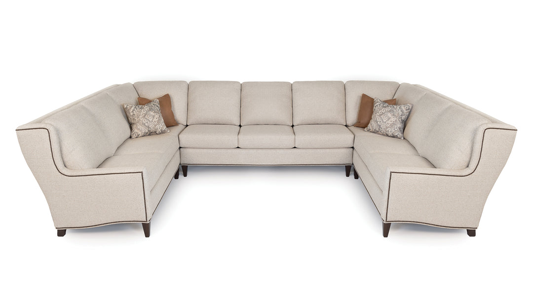 Smith Brothers SB270 Style Custom Fabric Modular Sectional