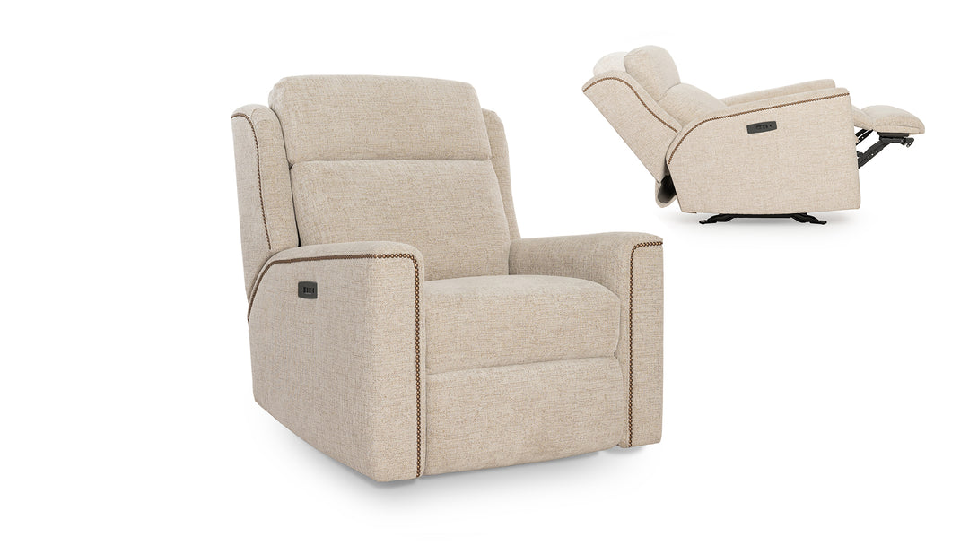 Smith Brothers SBM101 Style Fabric Recliner