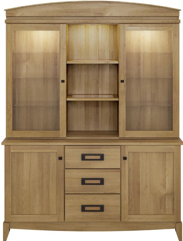 Mavin Amish Custom Furniture Urban Hutch & Buffet