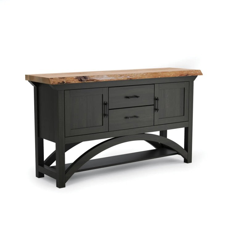 Mavin Amish Custom Furniture Rialto (Live Edge) Server