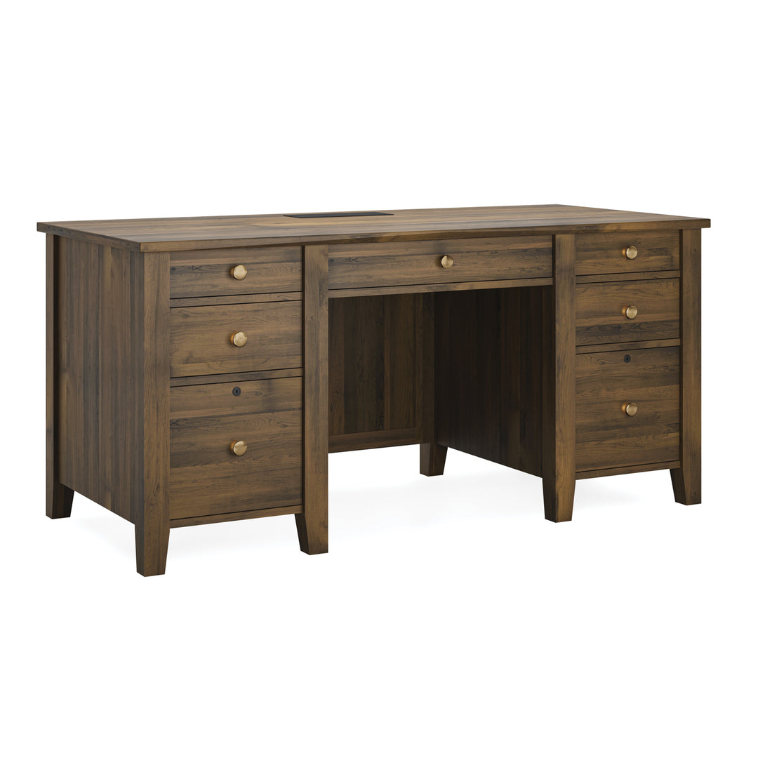 Mavin Amish Custom Furniture Atwood Executive Desk