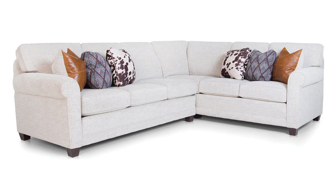 Smith Brothers SB366 Style Custom Fabric Modular Sectional