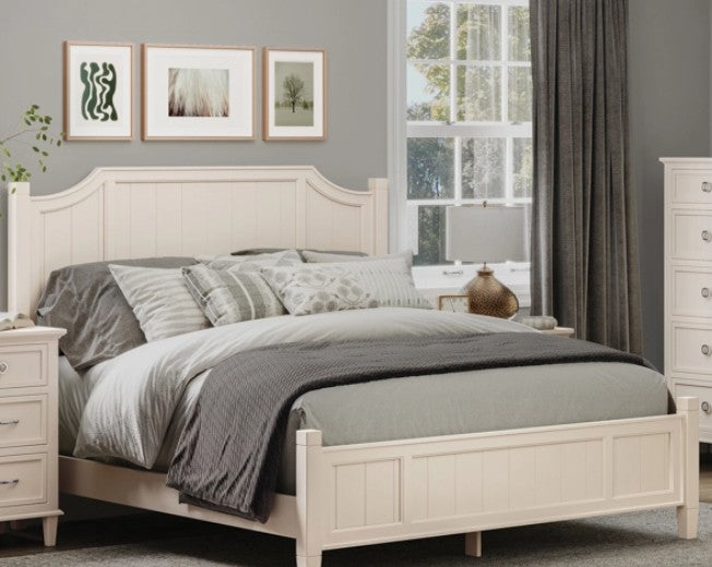 Mavin Amish Custom Furniture South Port King Panel Bed
