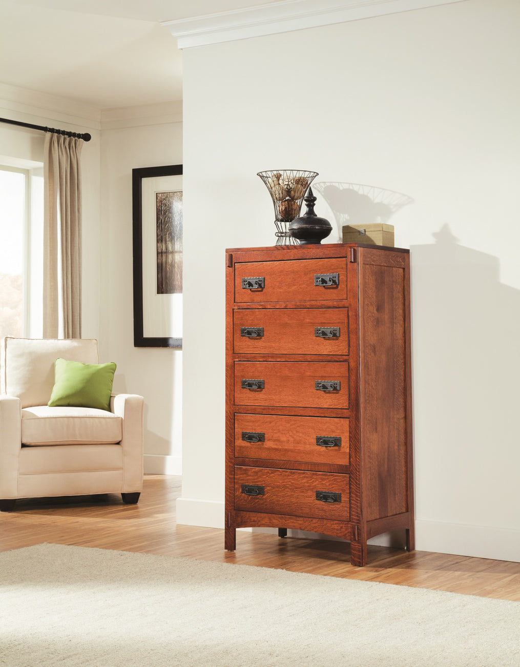 Mavin Amish Custom Furniture American Craftsman Chest