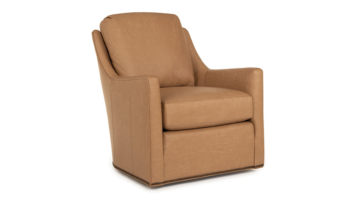 Smith Brothers SB560 Leather Swivel Chair