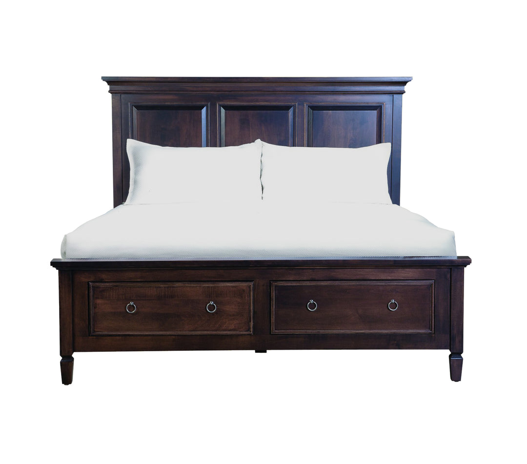 Mavin Amish Custom Furniture Vineyard Haven Queen Panel Bed