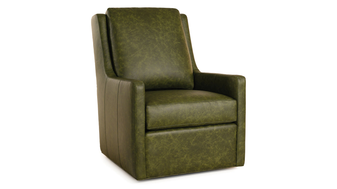 Smith Brothers SB516 Leather Swivel Chair