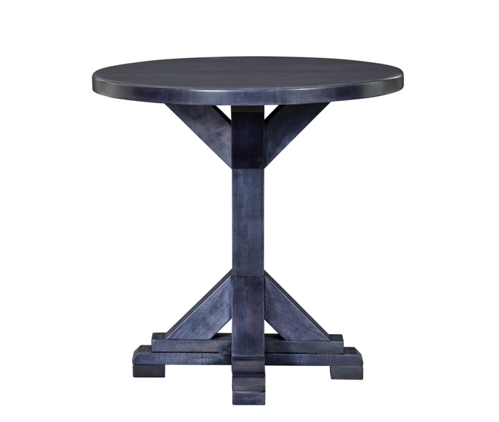 Mavin Amish Custom Furniture Barley Round End Table
