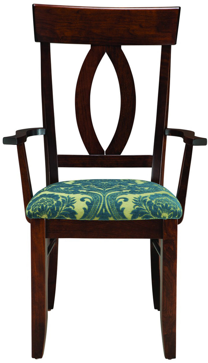 Mavin Amish Custom Furniture Keystone Dining Side Chair