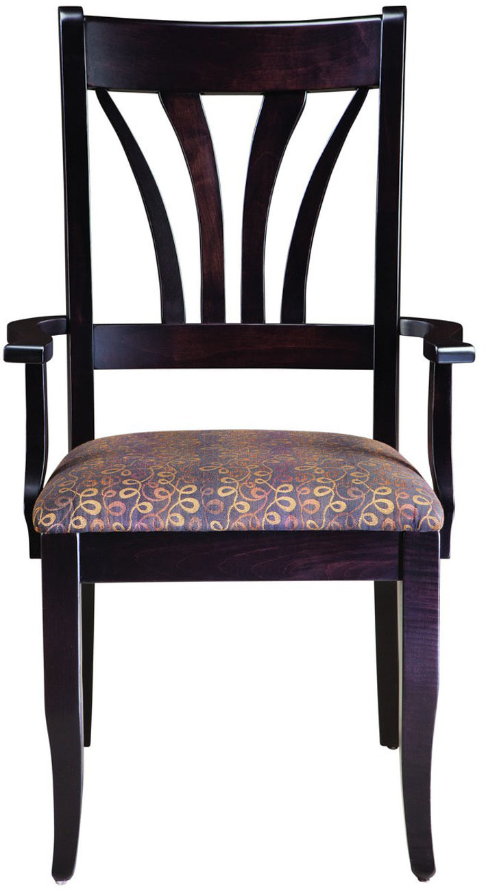 Mavin Amish Custom Furniture Hartford Dining Side Chair