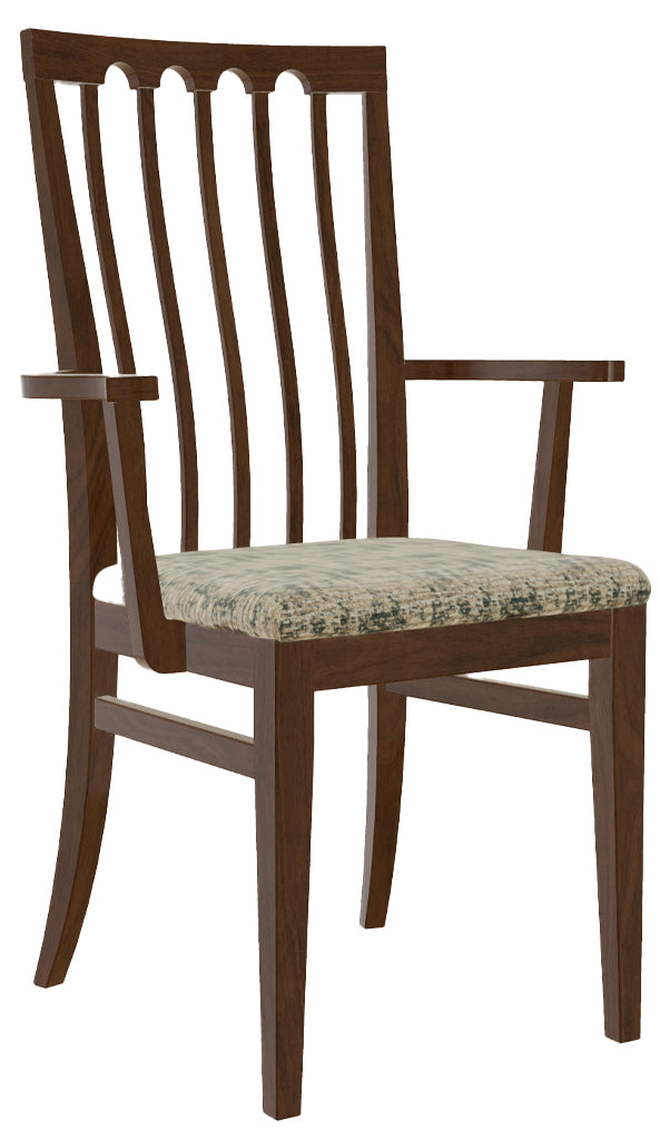 Mavin Amish Custom Furniture Canterbury Dining Side Chair