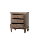 The Fox & Roe Maison Nightstand in Sandblast Salvage Grey Finish (2 Size Options)