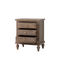 The Fox & Roe Maison Nightstand in Sandblast Salvage Grey Finish (2 Size Options)