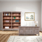 The St. James 76" Desk in Antiqued Grey Finish