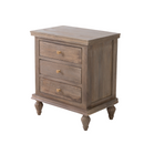 The Fox & Roe Maison Nightstand in Sandblast Salvage Grey Finish (2 Size Options)
