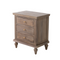 The Fox & Roe Maison Nightstand in Sandblast Salvage Grey Finish (2 Size Options)