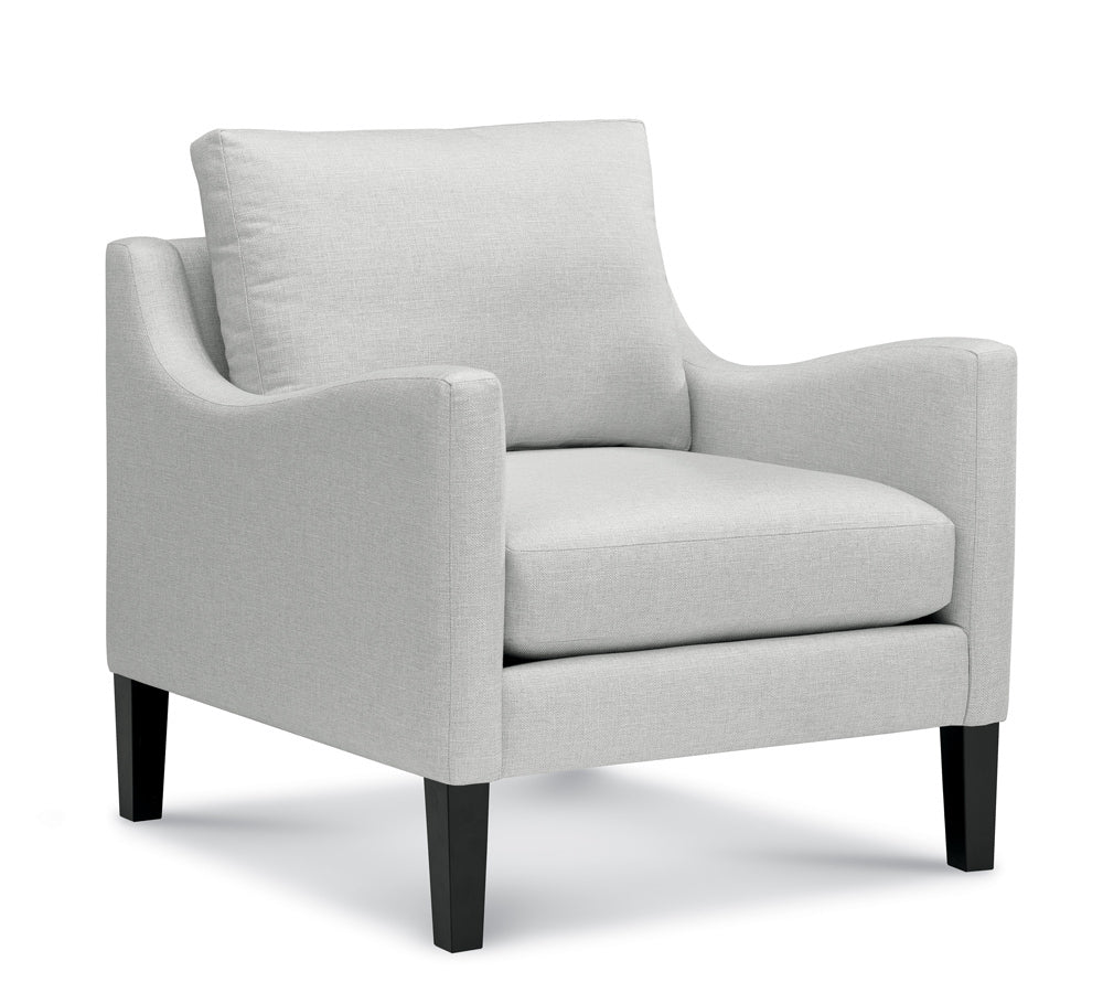 The Sunday Down Slope Arm Custom Chair by Younger Furniture 30610SWIV