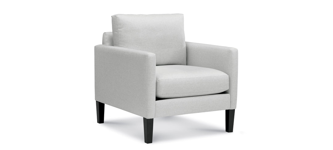 The Tuesday Track Arm / 7" Legs Custom Chair by Younger Furniture 55039