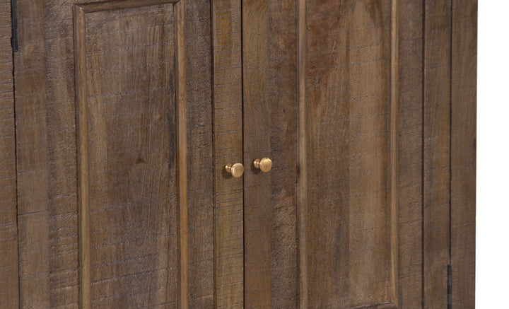 The Fox & Roe Lara 2 Door Entryway Console (2 Finish Options)