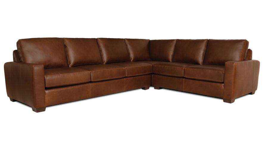 Smith Bothers Leather Modular Sectional