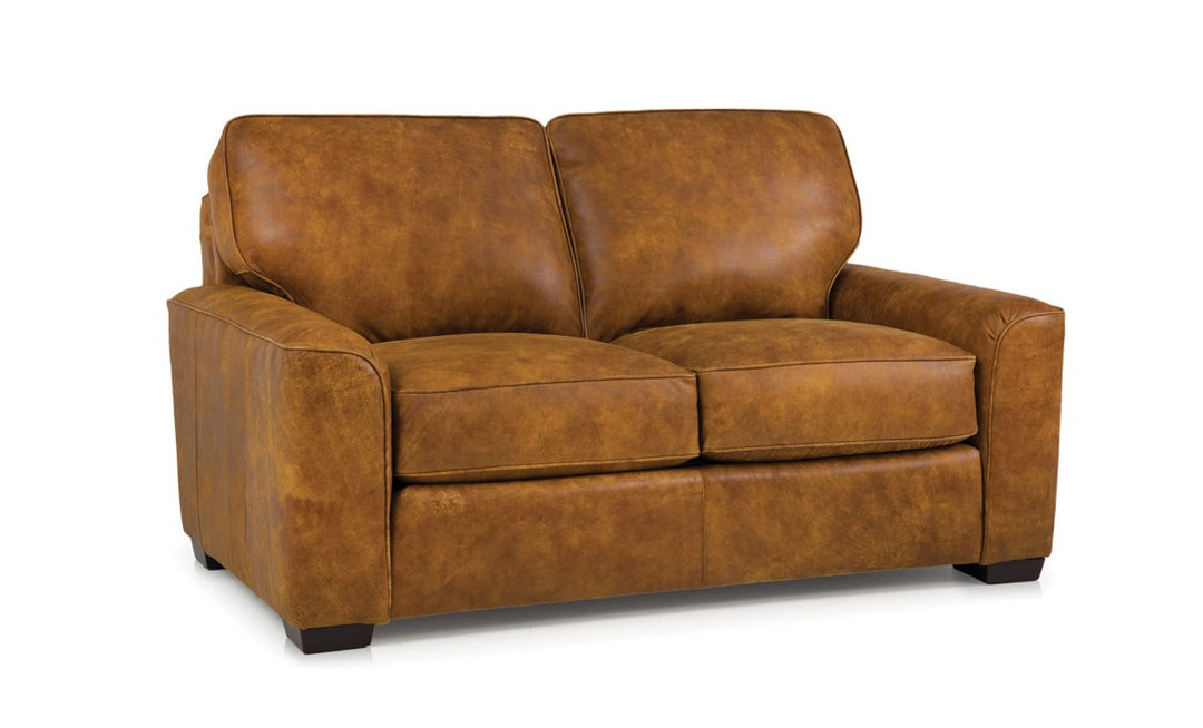 Smith Brothers SB8122 Style Custom Leather Sofa