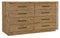 Hooker Furniture Big Sky Eight Drawer Dresser 6700-90002-80