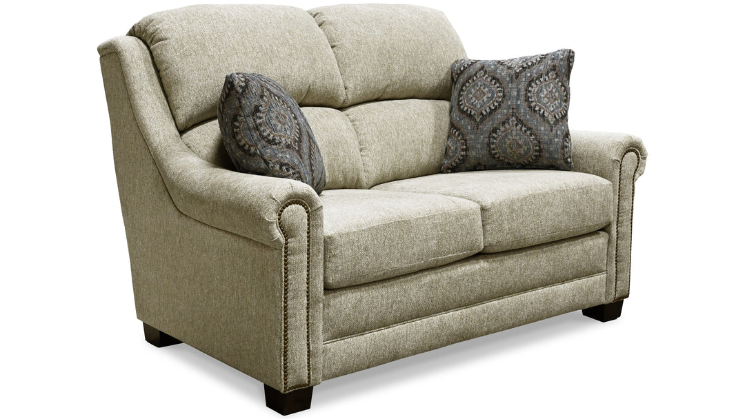 1D06N Dawson Loveseat with Nails