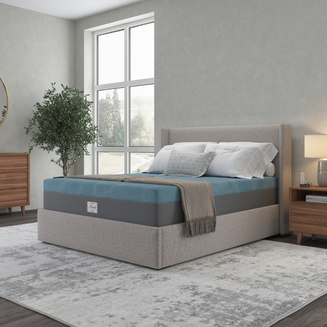 Mayo Furniture 12” Memory Core Plush Mattress
